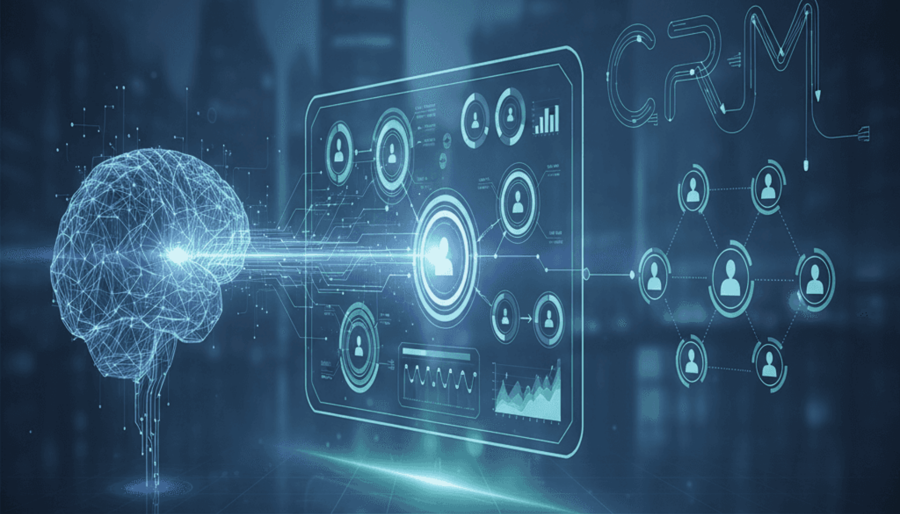 نرم افزار مدیریت ارتباط با مشتریان مبتنی بر هوش مصنوعی AI-CRM | نرم افزار CRM هوشمند - تصویر 1